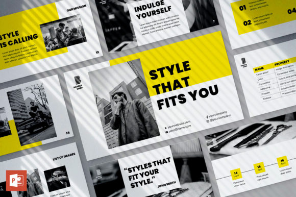 Enhance Your Business Presentations with the Barbershop PowerPoint Template