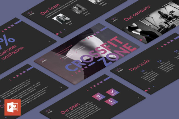 Fitness Studio PowerPoint Template: A Smart Tool for Modern Presentations