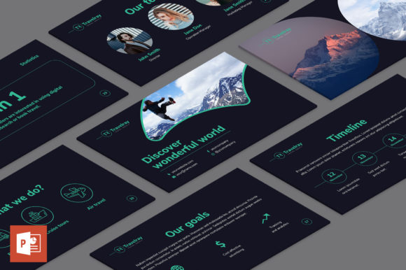Tours and Travels PowerPoint Template: A Smart Tool for Business Presentations